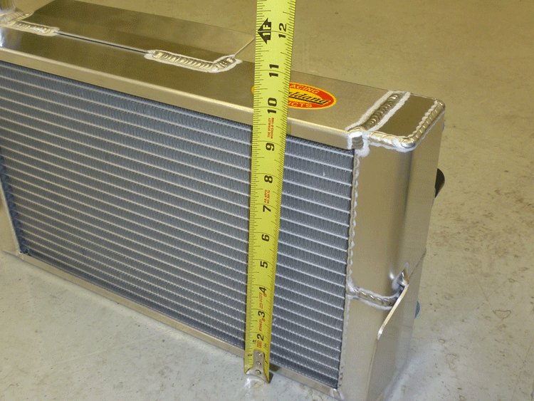 Mini Sprint Cross Flow Radiator