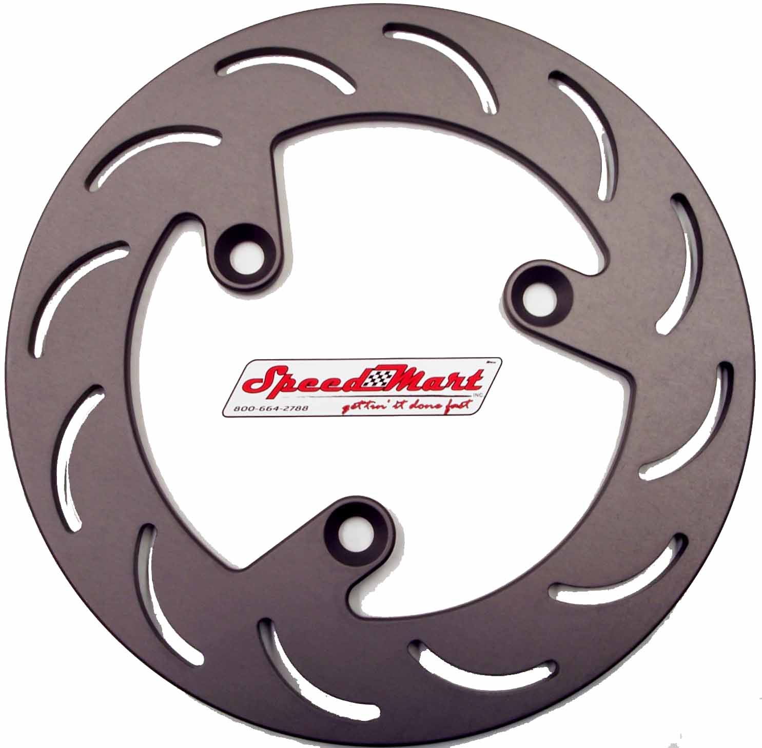 10-7/8 Aluminum Rotor. Hard Anodized