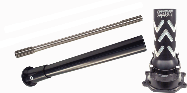 Lightweight Black Anodized Driveline Kit
