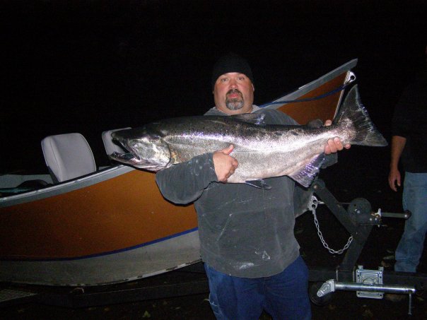 Wayne with 40# Chinook