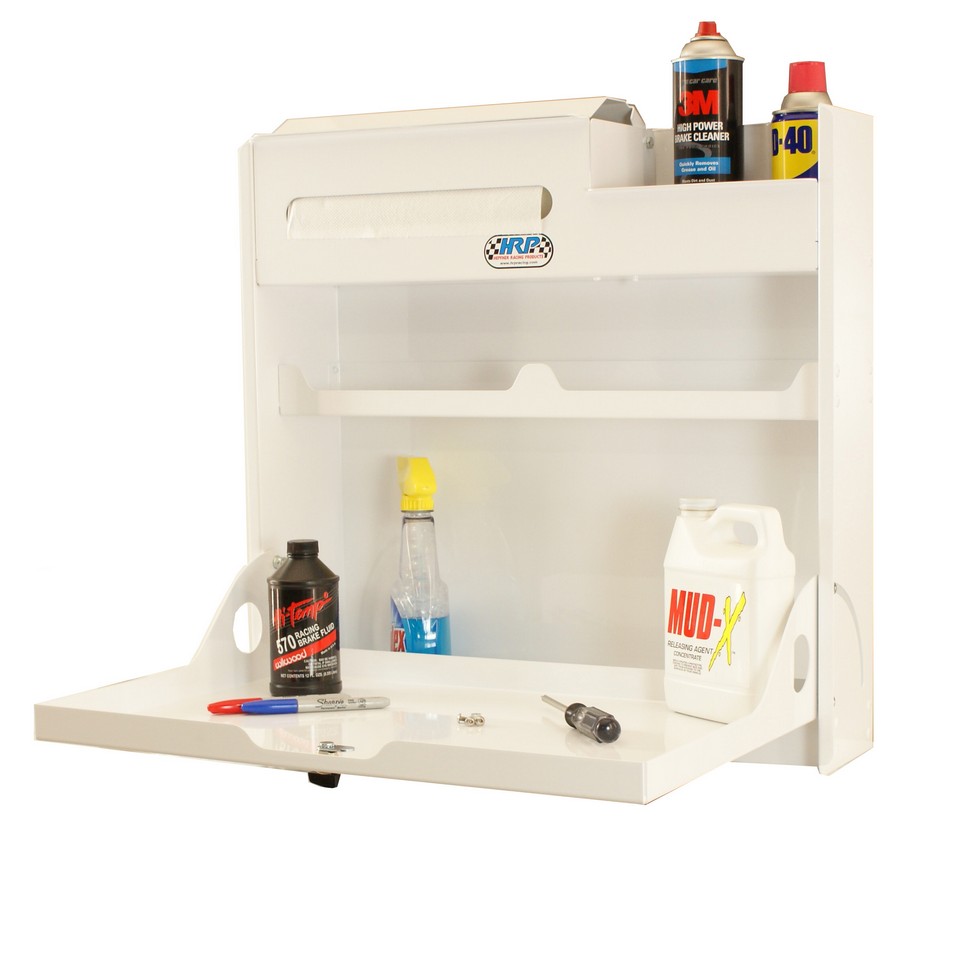 Trailer Drivers Helmet  Cabinet White