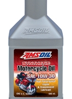 AMSOIL 10W-30 SYNTHETIC MOTORCYCLE ENGINE OIL
