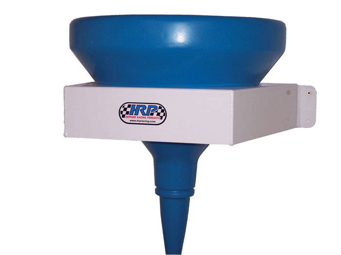 Trailer Fuel Funnel Storage Rack