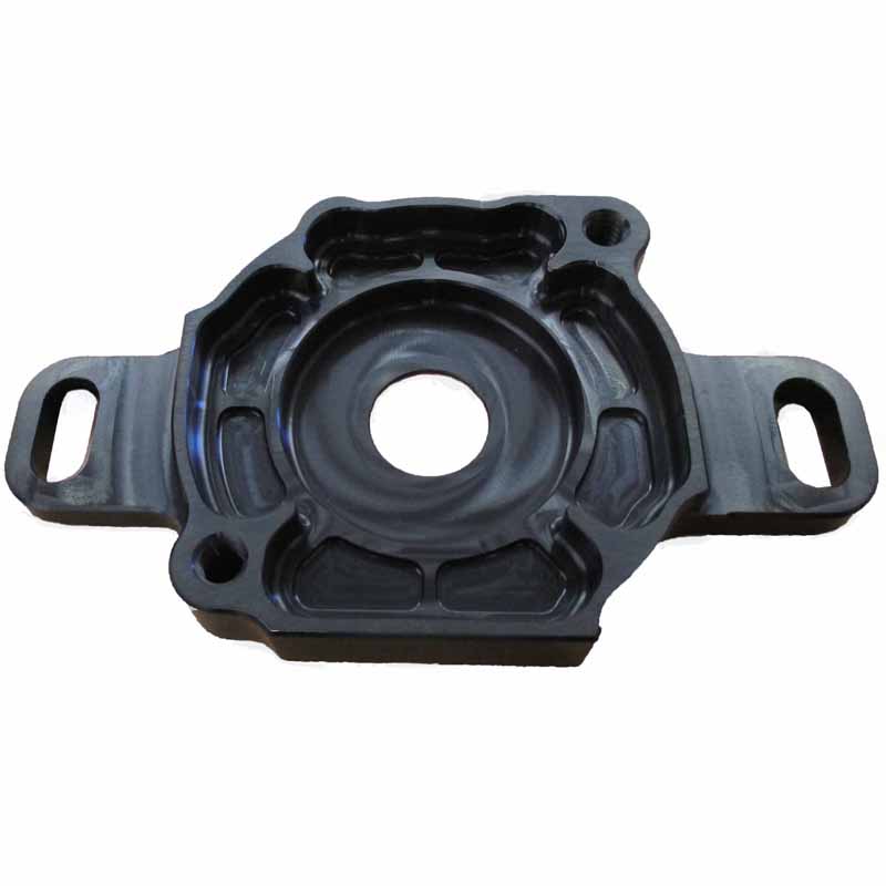 Wide Pump Adaptor/ Mount Black