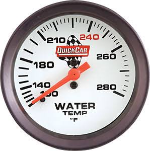 Quick Racing Water Temp Gauge