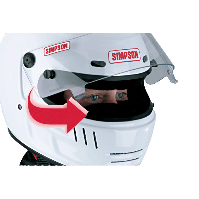 Nomex Breath Deflector (option)