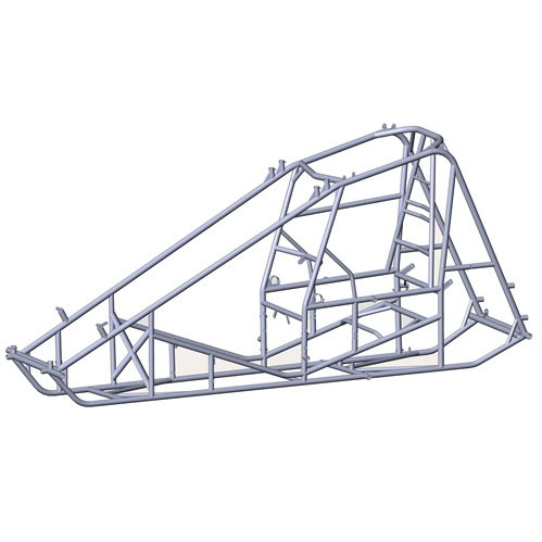 2023 XXX Sprint Car Chassis  Wedge 2" Taller