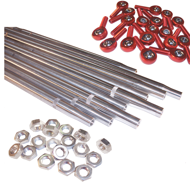 Mini Sprint Complete Radius Rod Kit